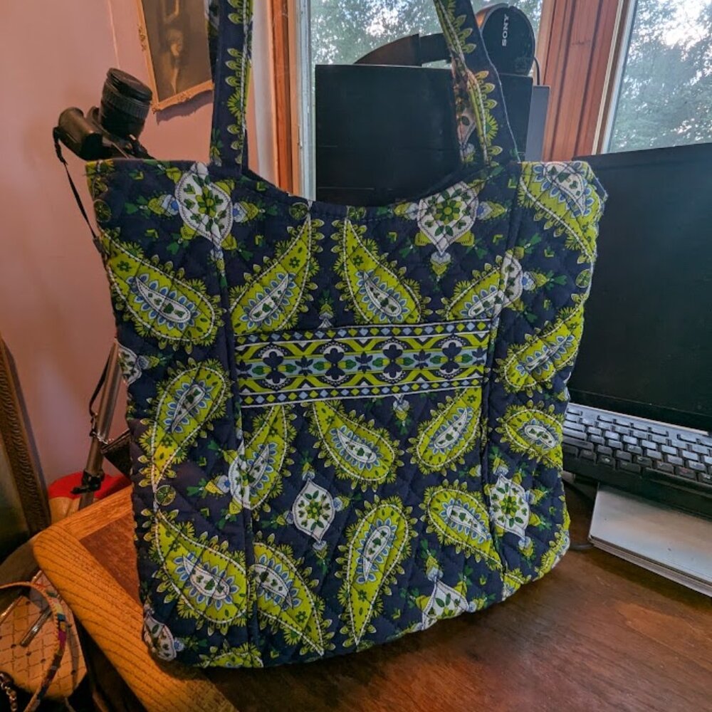 Quilted Cotton Tote